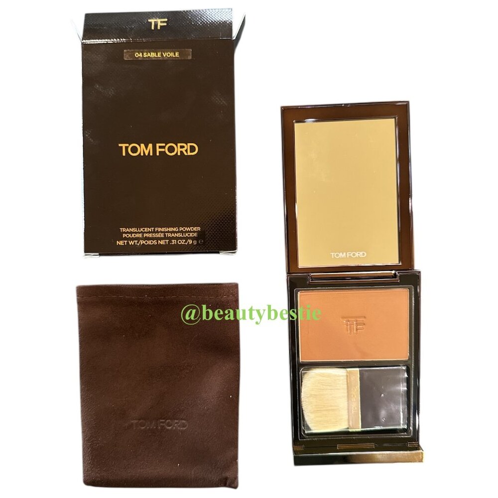 NIB Tom Ford Translucent Finishing Powder 04 Sable Voile